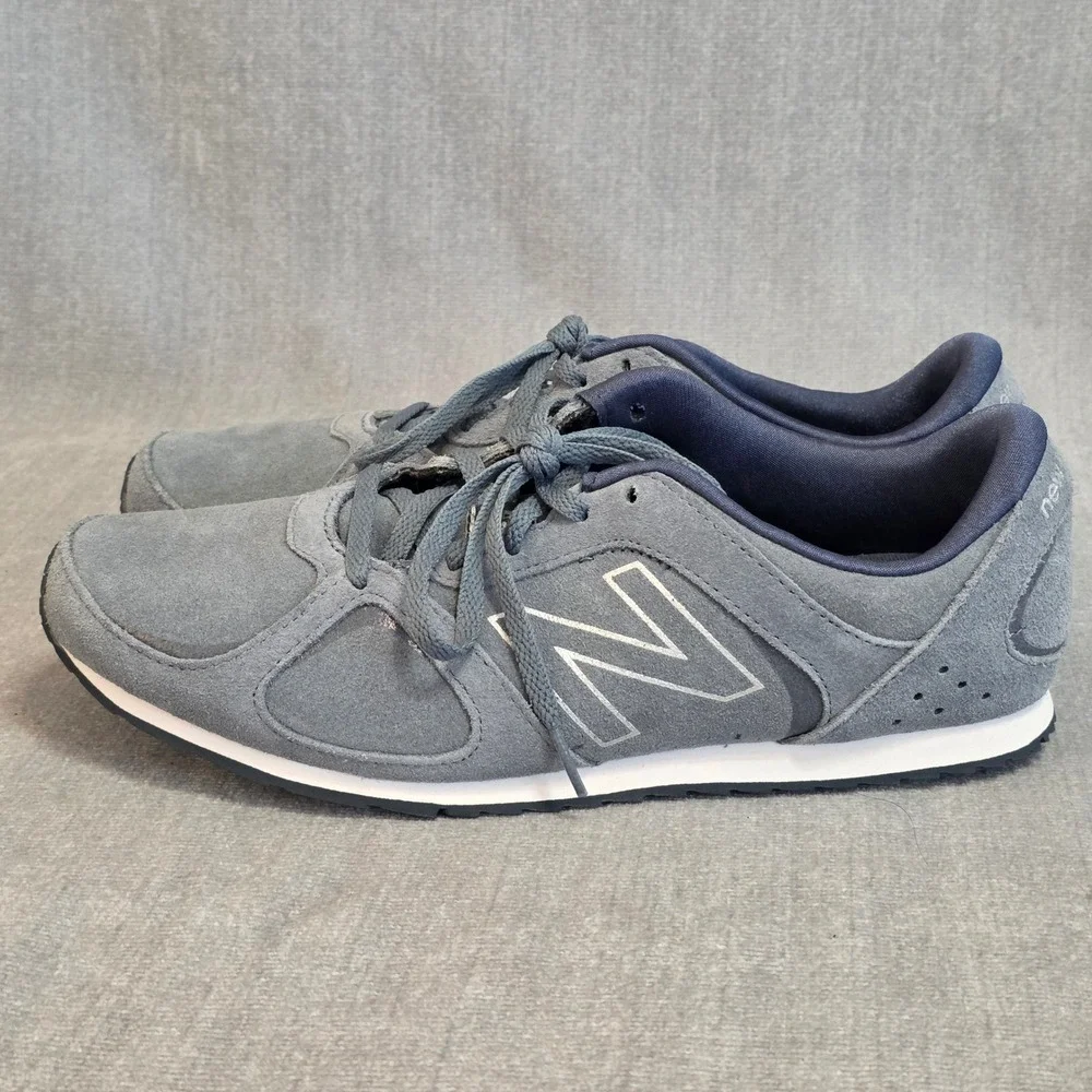 New Balance 555 Sneaker Womens 11 Grey WL555GS Suede Comfort Walking Shoes